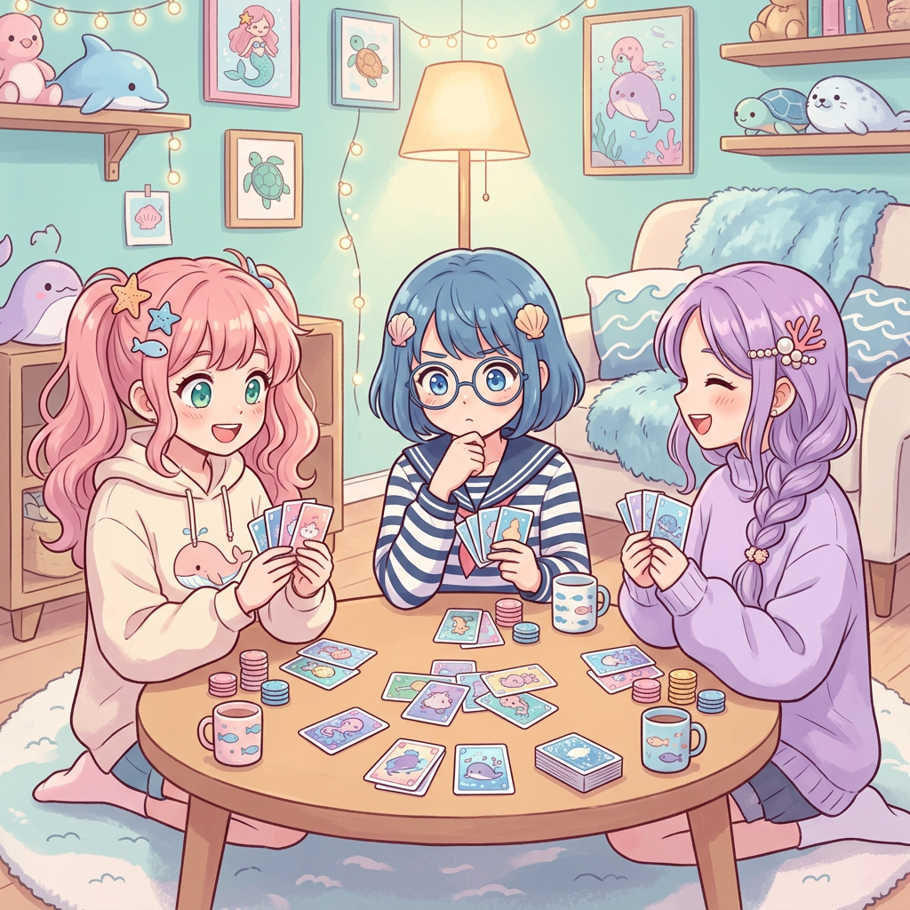 小鱼poker玩家欢乐互动社交扑克场景